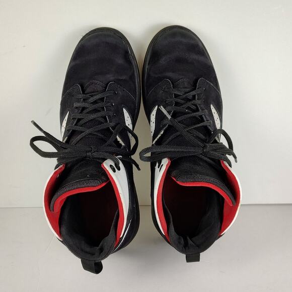 Nike Jordan Flight Legend Off-Court Shoe Black/Gym Red-White AA2526 023 Sz 11.5 - Picture 5 of 8